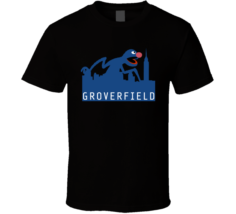 Groverfield Funny Parody Cloverfield Movie Cartoon T Shirt