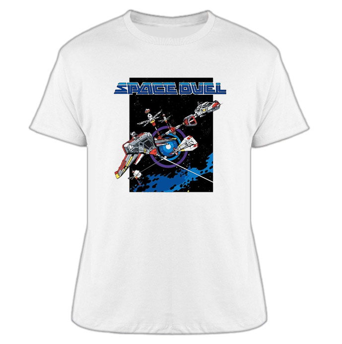 Space Duel Video Game Retro 80s T Shirt