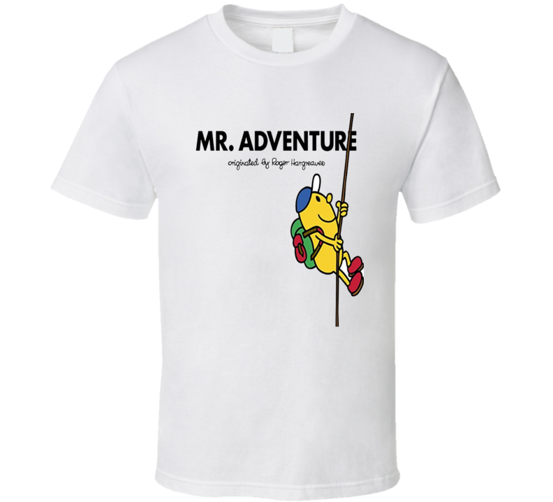 Mr Adventure Character From Mr Men Book Series Fan T Shirt