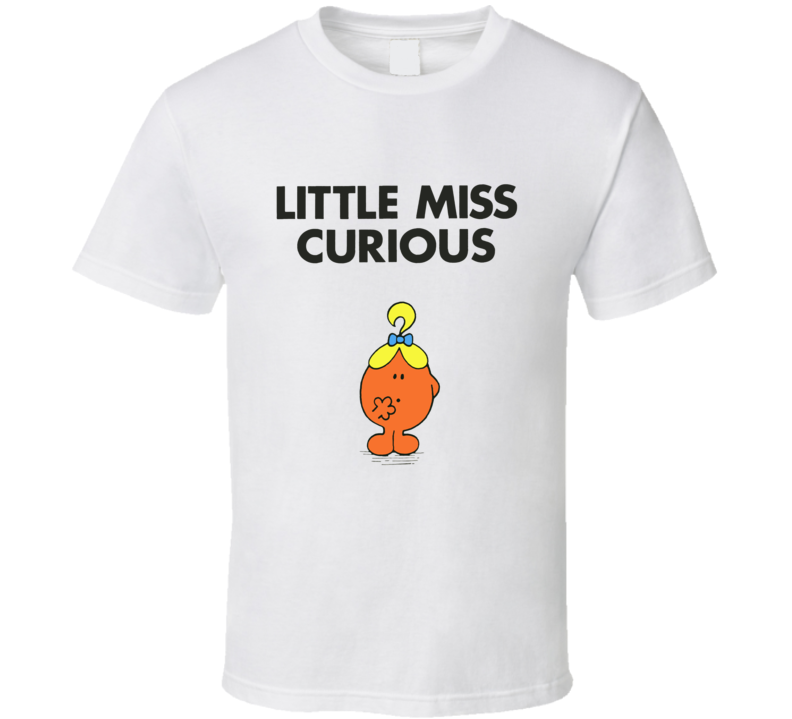 Little Miss Curious Character From Little Miss Book Series Fan T Shirt