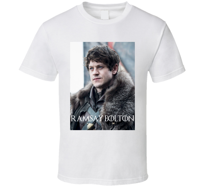 Ramsay Bolton Character From The TV Show Game Of Thrones T Shirt