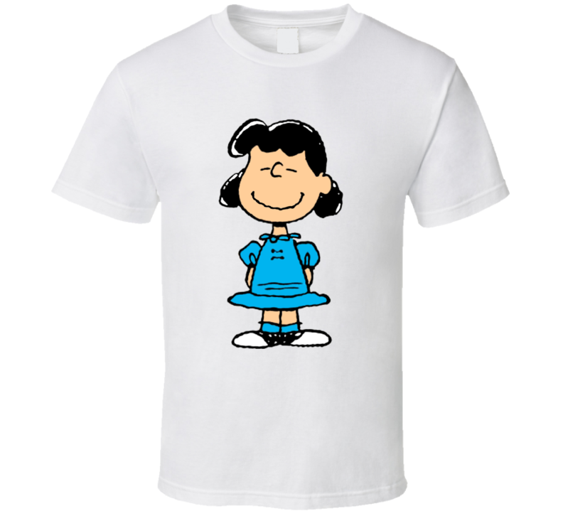 Lucy Van Pelt Peanuts Character Tv Show T Shirt