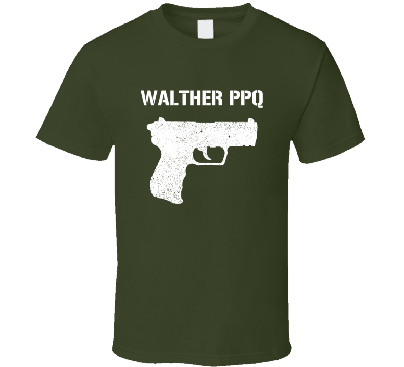 Walther Pk380 Pistol Military Distressed Revised T Shirt 