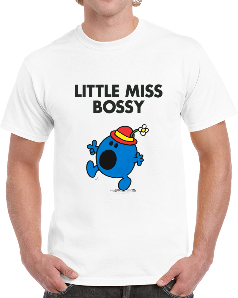 Little Miss Bossy Character From Little Miss Book Series Fan T Shirt