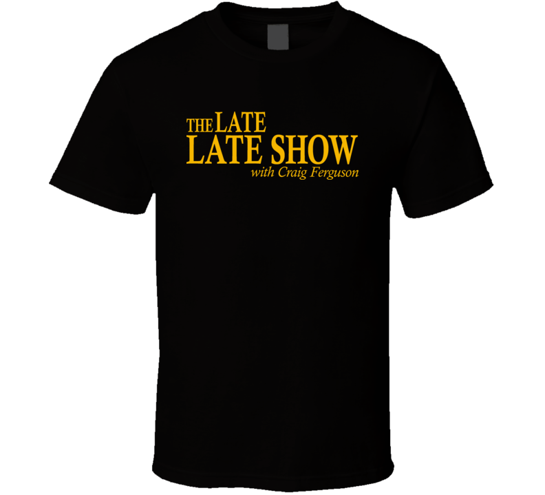 The Late Show Craig Ferguson T Shirt