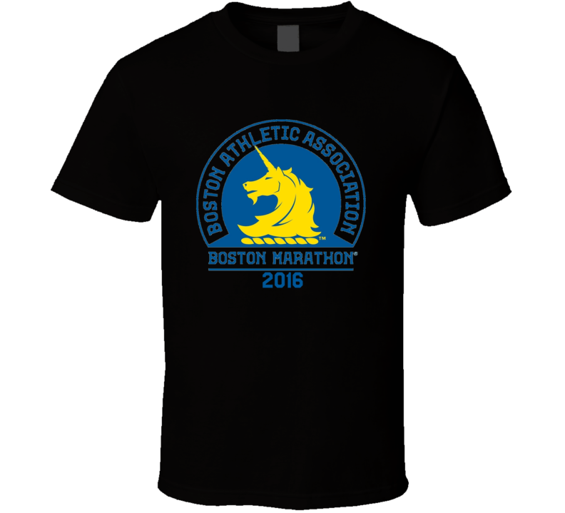 Boston Marathon Athletic Association 2016 Year Supporters T Shirt