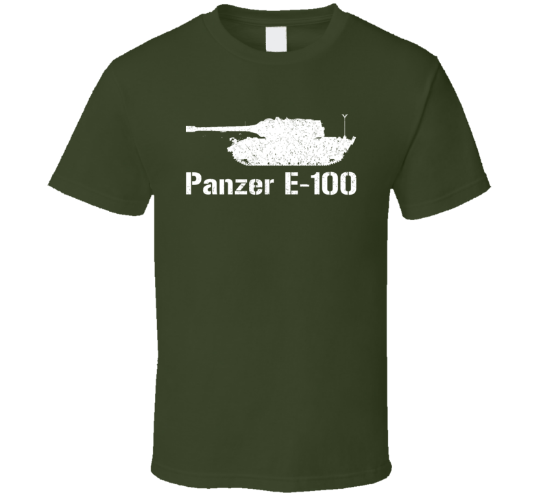 Germany Heavy Tank Panzer E-100 Military T Shirt