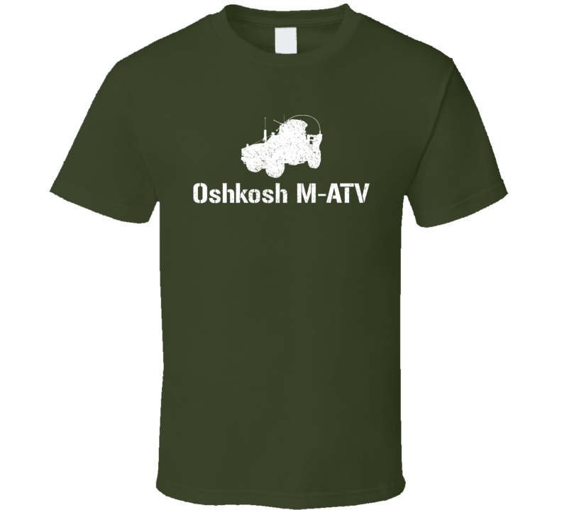 United States  Oshkosh M-ATV Military T Shirt