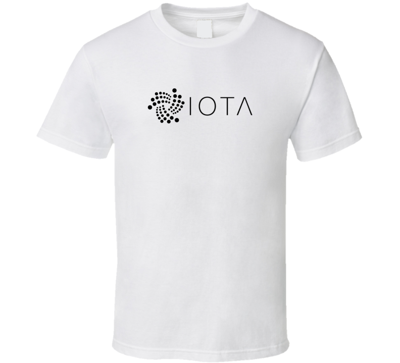 Iota Bitcoin Cryptocurrency Digital Coin Logo T Shirt