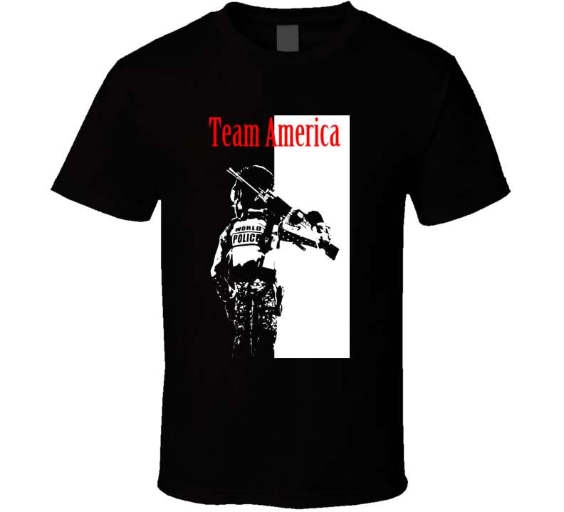 Team America World Police Gangster T Shirt