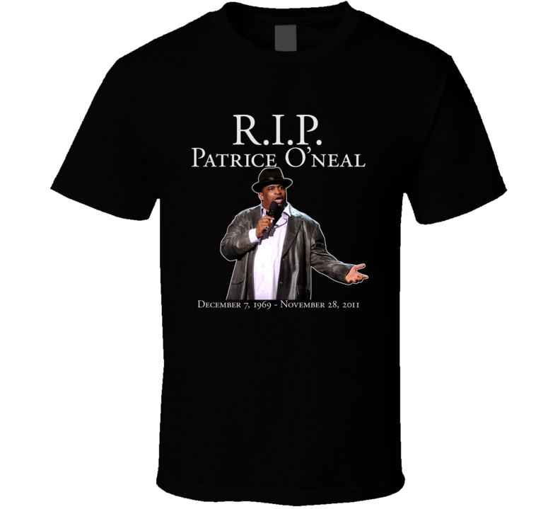 Patrice Oneal RIP Comedy Comic T Shirt