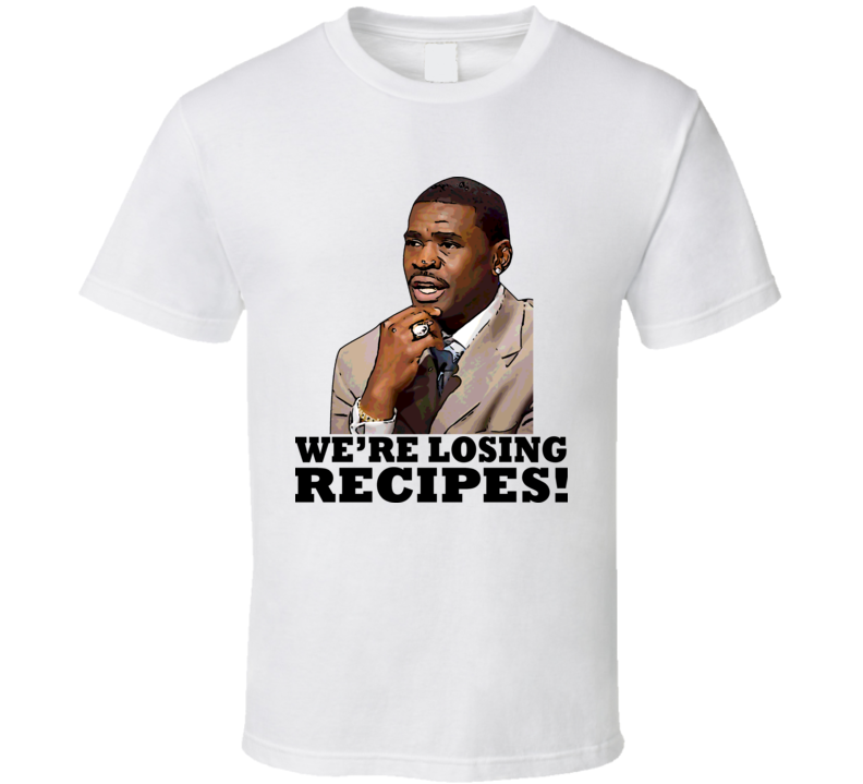 Michael Irvin Were Losing Recipes Funny Football T Shirt
