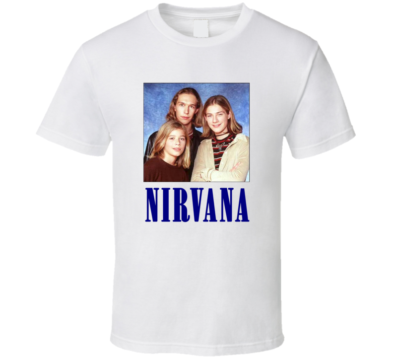 Hanson Brothers Nirvana Funny Parody Music Band T Shirt