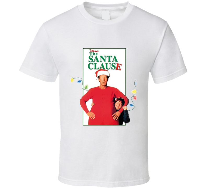 The Santa Clause Christmas Movie Cover T Shirt