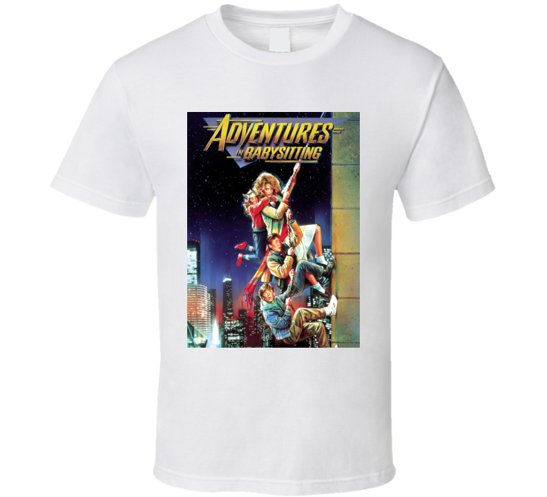 Adventures in Babysitting Classic Movie Poster Cool Retro Gift T Shirt