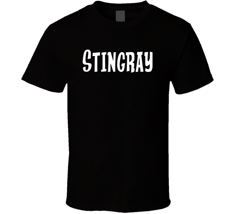 Stingray Retro 60's TV Show Logo  T Shirt