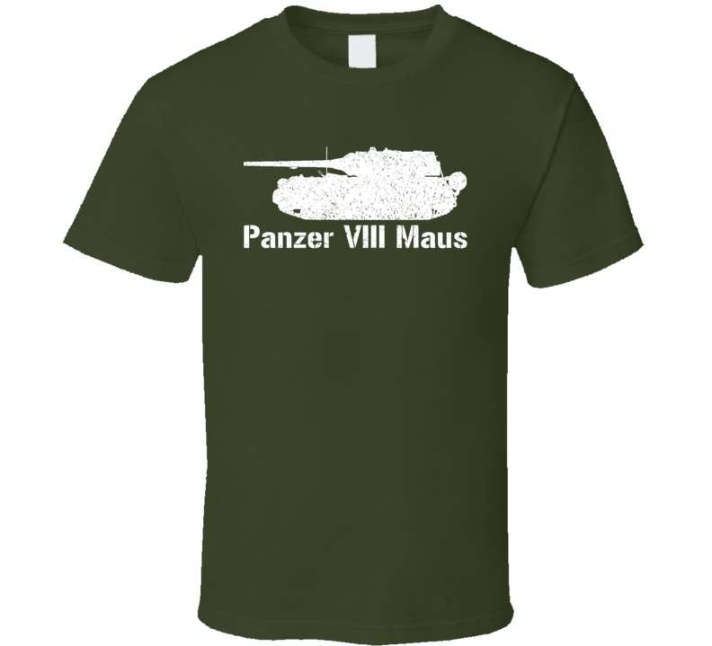 Germany Heavy Tank Panzer VIII Maus Military T Shirt