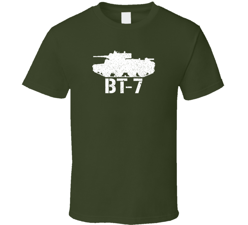 Soviet Union Light Tank BT-7 Military T Shirt