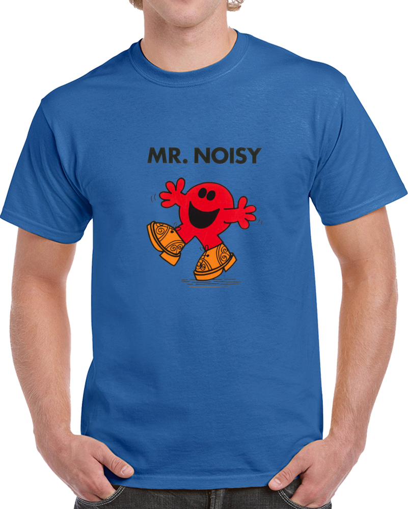 Mr Noisy Character From Mr Men Book Series T Shirt