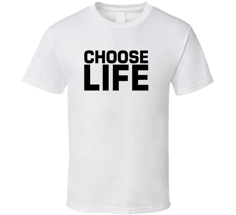 Choose Life George Michael 80s Before You Go Go T Shirt Choose Life George Michael 80s Before You Go Go T Shirt
