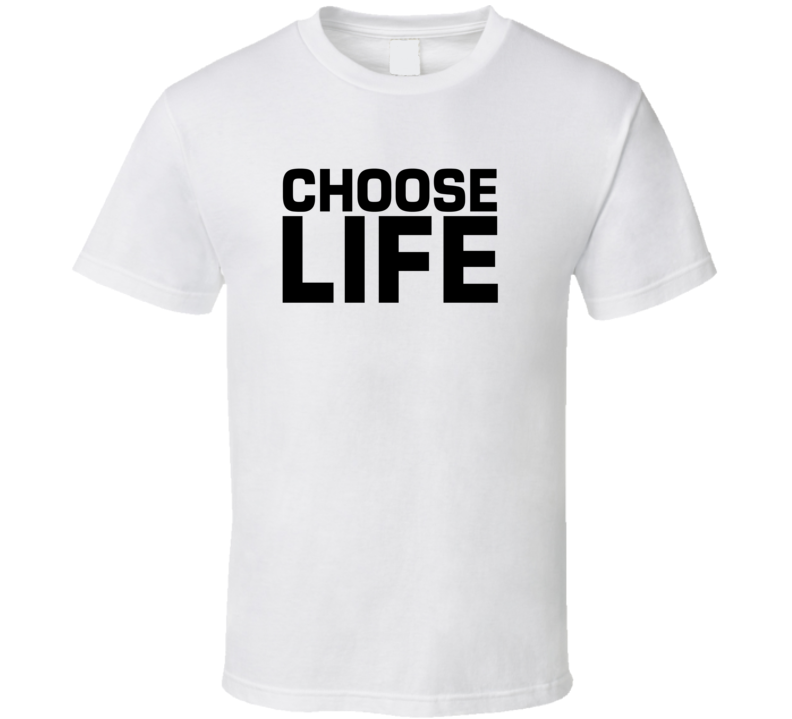 Choose Life George Michael 80s Before You Go Go T Shirt