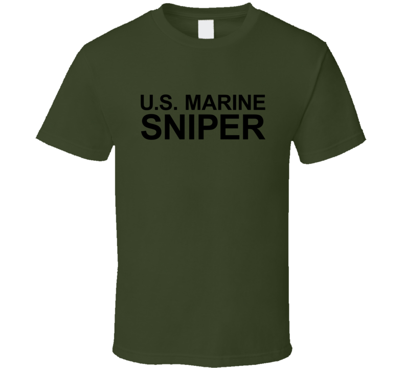U.s. Marine Sniper Special Class United States T Shirt U.s. Marine Sniper Special Class United States T Shirt