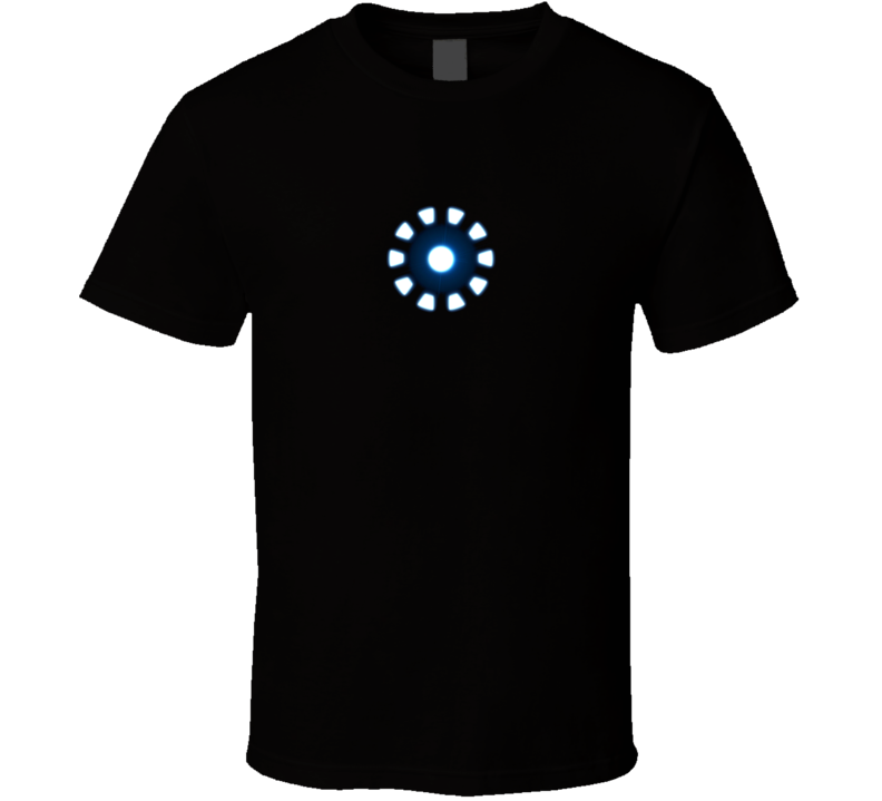 Tony Stark Arc Reactor Chest Piece Movie T Shirt Tony Stark Arc Reactor Chest Piece Movie T Shirt