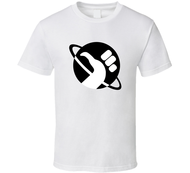 Hitchhiker's Guide To The Galaxy Don't Panic Logo Novel T Shirt