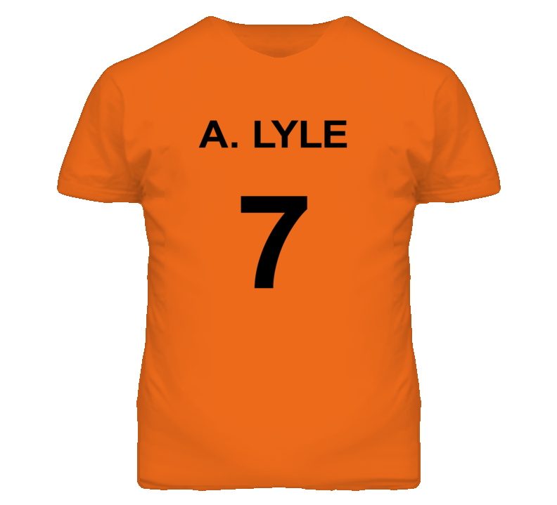 Custom A.Lyle 7 Jersey T Shirt Custom A.Lyle 7 Jersey T Shirt