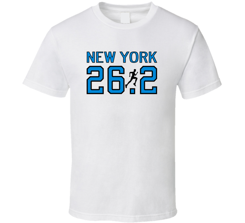 New York Marathon NYC 26.2 Running Man Jogging T Shirt New York Marathon NYC 26.2 Running Man Jogging T Shirt