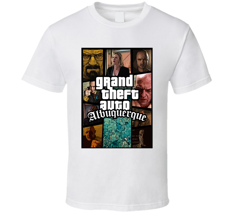 Grand Theft Auto Albuquerque New Mexico GTA Breaking Bad T Shirt