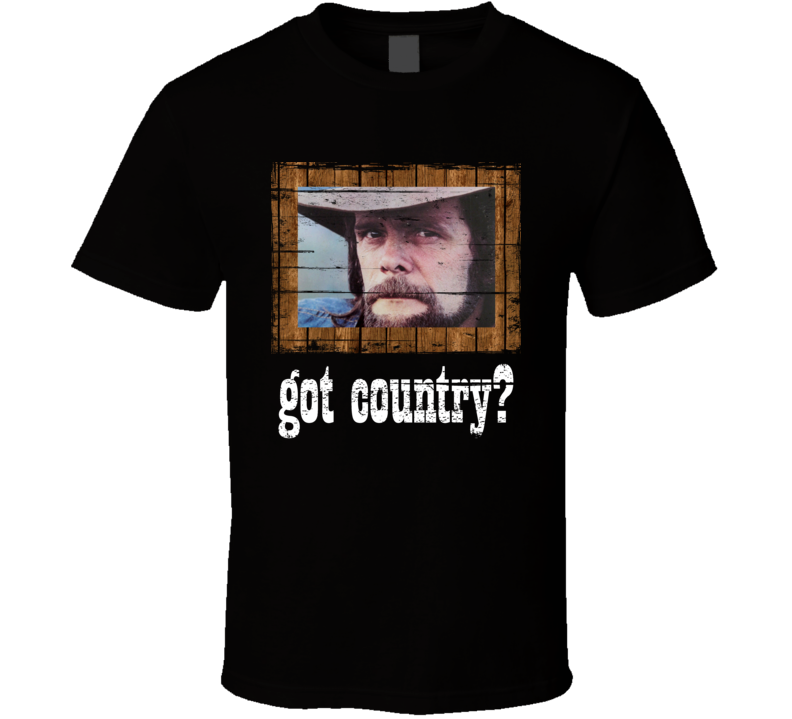 Johnny Paycheck Got Country Distressed Image T Shirt