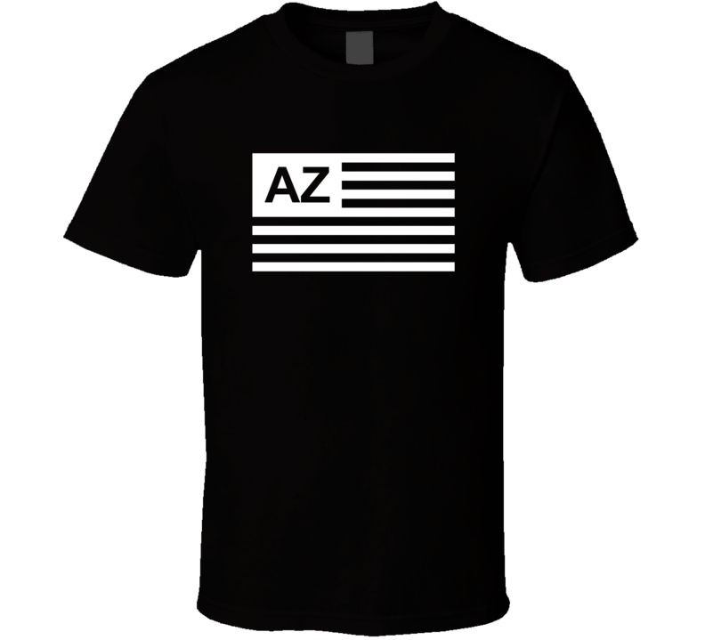 American Flag Arizona AZ Country Flag Black And White T Shirt American Flag Arizona AZ Country Flag Black And White T Shirt