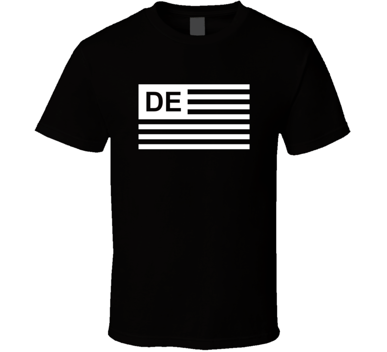 American Flag Delaware DE Country Flag Black And White T Shirt American Flag Delaware DE Country Flag Black And White T Shirt