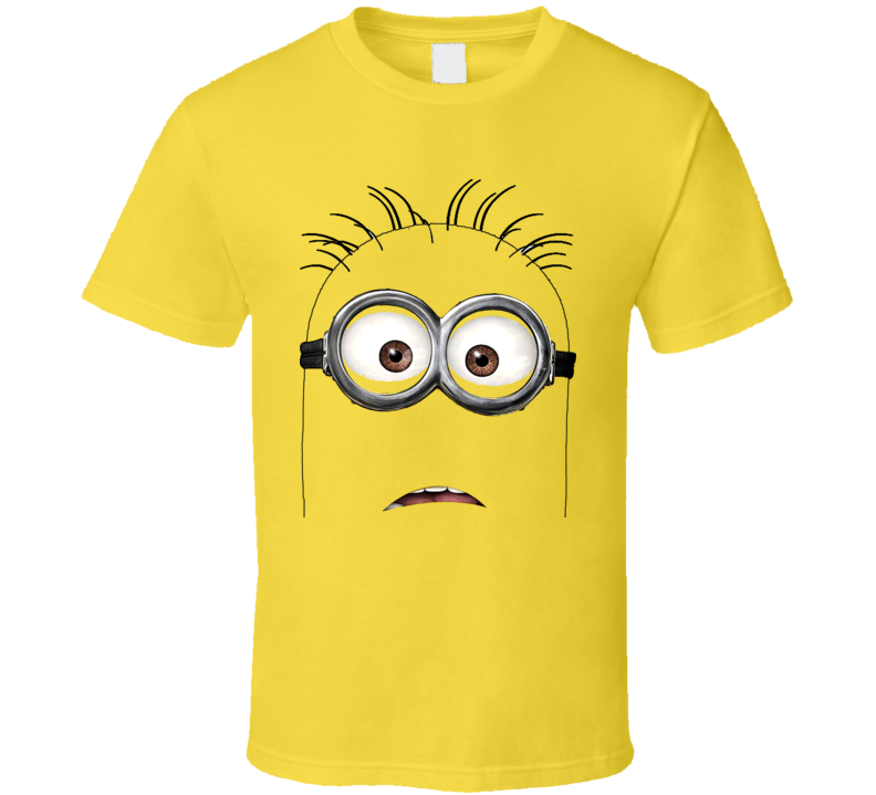 Despicable Me Minion Two Full Face Movie T Shirt Despicable Me Minion Two Full Face Movie T Shirt