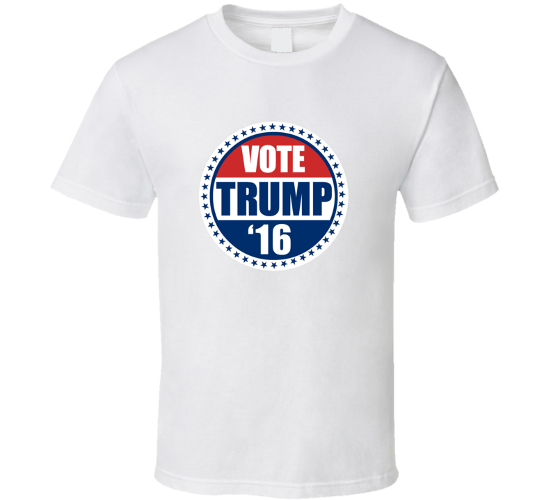 Vote Donald Trump For President 2016 Crest Supporters T Shirt Vote Donald Trump For President 2016 Crest Supporters T Shirt