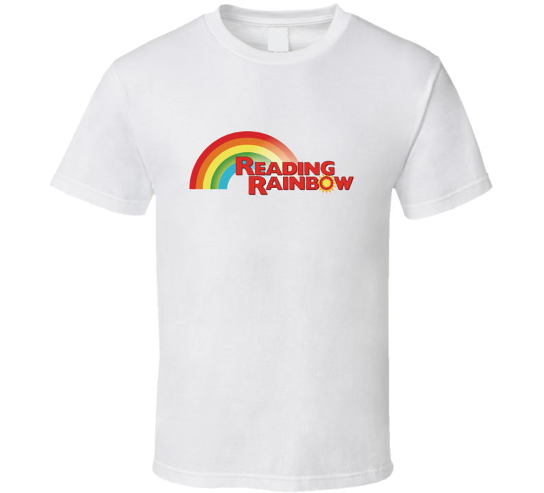 Reading Rainbow Kids TV Show Education T Shirt Reading Rainbow Kids TV Show Education T Shirt
