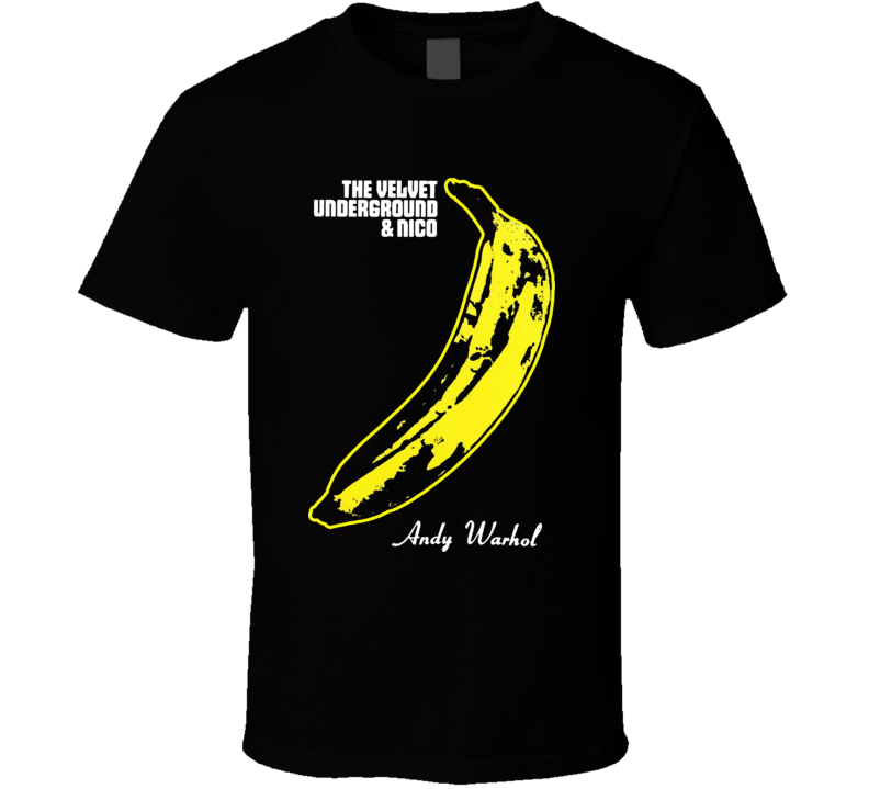 Velvet Underground Black Banana T Shirt Velvet Underground Black Banana T Shirt