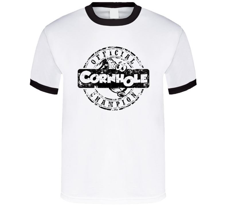 Official Cornhole Champion Funny T Shirt