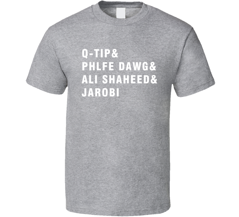 A Tribe Called Quest Rap Legends T Shirt A Tribe Called Quest Rap Legends T Shirt