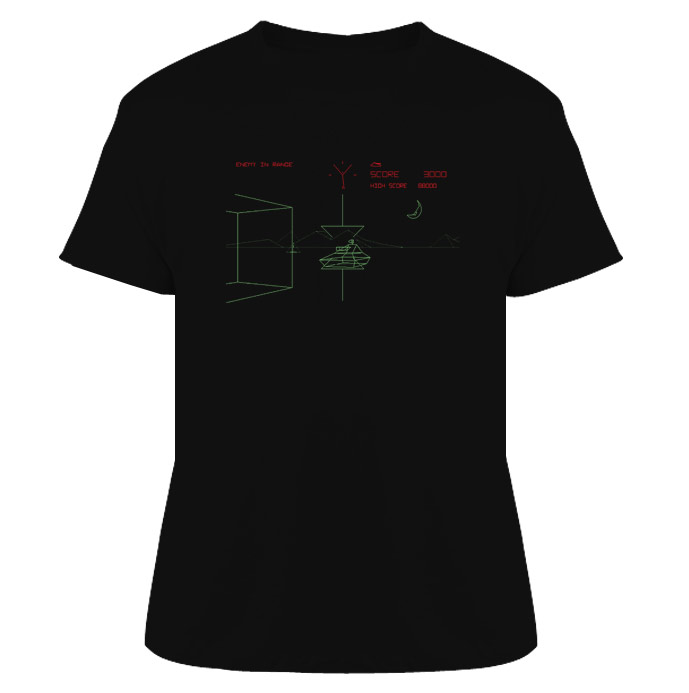 Battlezone Video Game Retro 80s T Shirt Battlezone Video Game Retro 80s T Shirt