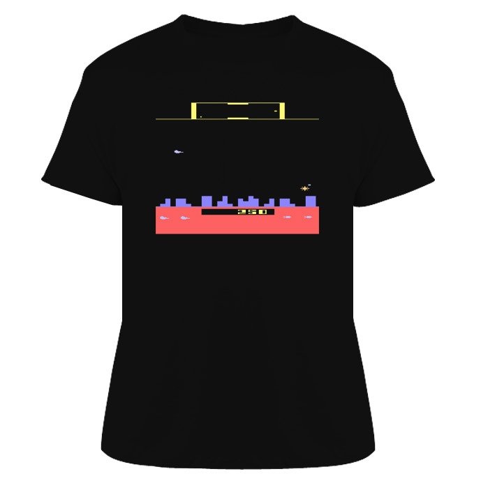 Defender Video Game Retro 80s T Shirt Defender Video Game Retro 80s T Shirt