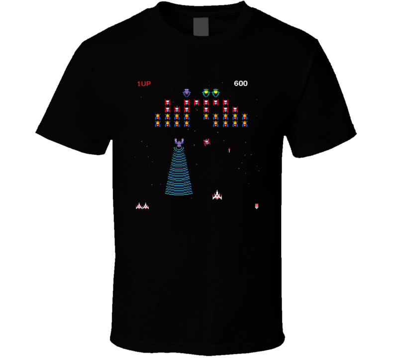 Galaga Video Game Retro 80s T Shirt Galaga Video Game Retro 80s T Shirt
