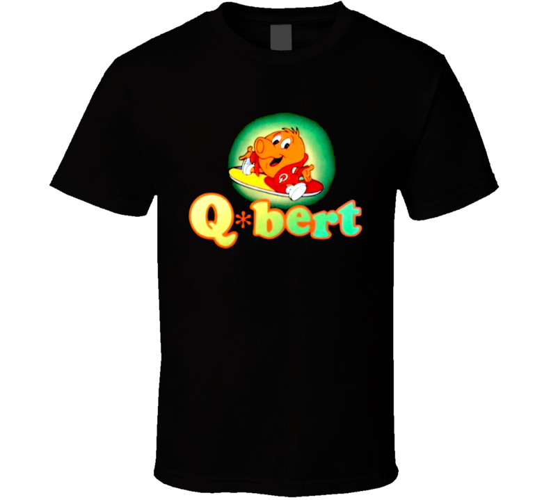 Q Bert Video Game Retro 80s T Shirt Q Bert Video Game Retro 80s T Shirt