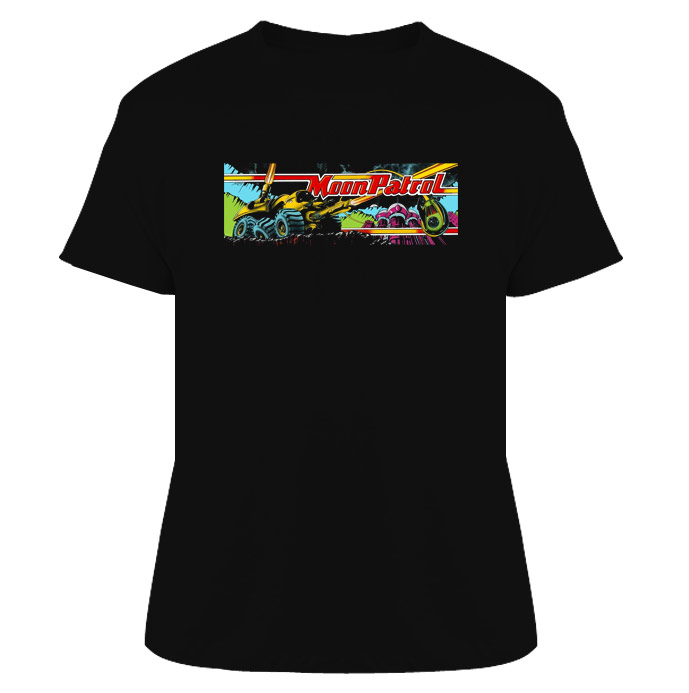 Moon Patrol Video Game Retro 80s T Shirt Moon Patrol Video Game Retro 80s T Shirt