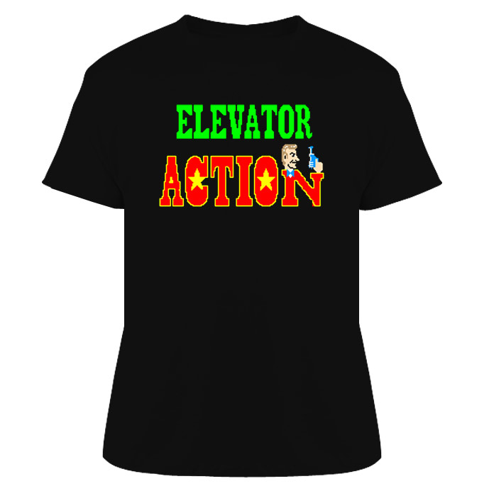 Elevator Action Video Game Retro 80s T Shirt Elevator Action Video Game Retro 80s T Shirt