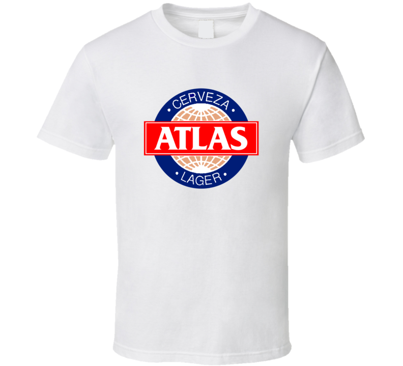 Atlas Beer Panama Caribbean World Famous T Shirt Atlas Beer Panama Caribbean World Famous T Shirt