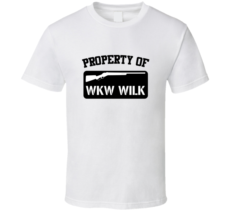 Property Of My Wkw Wilk Sniper Rifle T Shirt Property Of My Wkw Wilk Sniper Rifle T Shirt