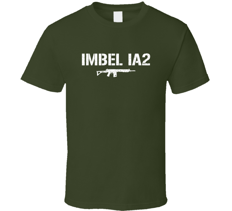 Imbel Ia2 Rifle Military Distressed T Shirt Imbel Ia2 Rifle Military Distressed T Shirt
