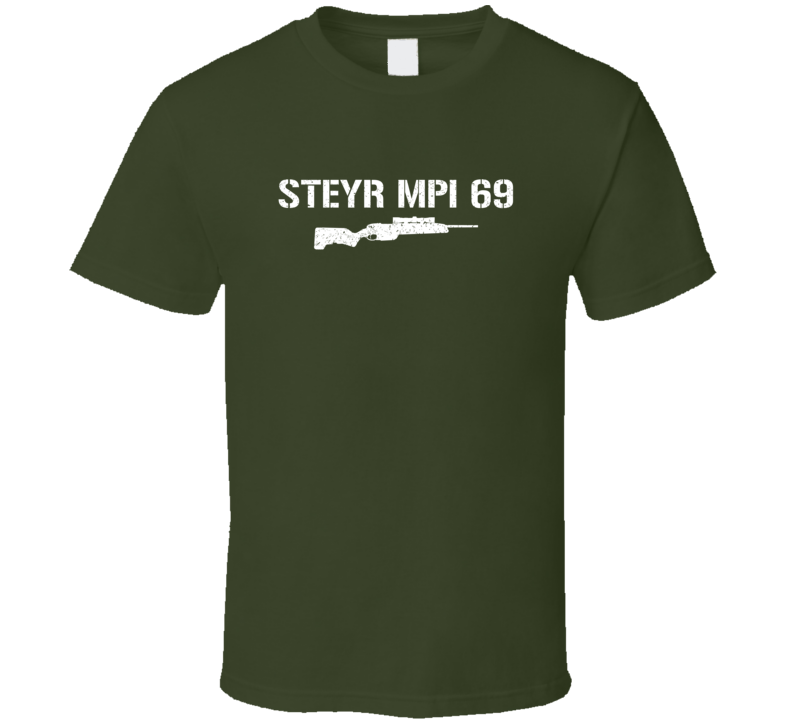 Steyr Mpi 69 Sniper Rifle Military Distressed T Shirt Steyr Mpi 69 Sniper Rifle Military Distressed T Shirt